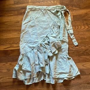 Zara Basic Wrap Skirt